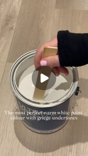 Britt Bengoechea on Instagram: "If you’re looking for a versatile white paint colour that works with both cool & warm tones throughout your home, or if you want something warm but not too yellow, then this paint colour is for you! 🤍🕊️   White Dove by Benjamin Moore has been my absolute go-to over the last several years. Since it’s a warm white, it does have some yellow, but there is also a tiny bit of grey to balance out that warmth.  #interiorinspiration #europeaninteriors #diyprojects #trendingnow #inspiringhomesquares #interiordesign #trendingreels #inspiremeneutral #trending #vintagestyle #cozyhome #paintinspo  Intentional design, cozy cottage home, cozy room, paint colours, white paint, affordable decor, home hack, before and after, builder grade, DIY" White Down Benjamin Moore, White Dove Paint, Cozy Cottage Home, Benjamin Moore China White, White Dove Benjamin Moore, Dove Painting, Intentional Design, Interior Wall Colors, Home Cozy