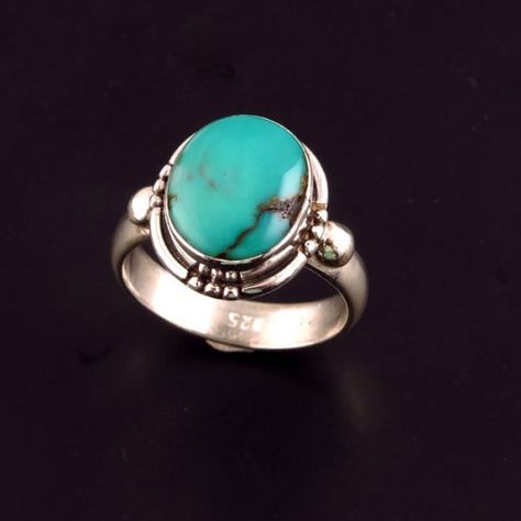 Bague turquoise argent Modern Hippie Style, Coil Ring, Random Items, Western Jewelry, Turquoise Rings, Opal Ring, Gold Jewelry Fashion, Opal Rings, Turquoise Jewelry