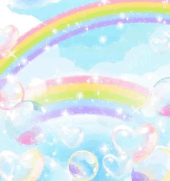 Arte 8 Bits, Yume Kawaii, Fantasy Land, Rainbow Aesthetic, Don't Be Shy, Header Banner, Speak To Me, Kawaii Wallpaper, Cute Backgrounds