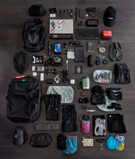 My most complete carry ever - herOneBag.com Mochila Edc, Smartphone Filmmaking, What's In My Backpack, Edc Backpack, Everyday Bag Essentials, Everyday Carry Bag, Have More Energy, Backpack Essentials, School Bag Essentials