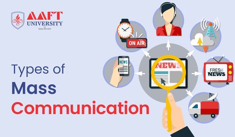 Mass Communication is vast and includes almost every form of communication. It is an ever-growing field and career opportunities are limitless. There will not be a single day when people will not communicate; therefore, mass communication is one of the safest and smartest career decisions. Barriers To Effective Communication, 7cs Of Effective Communication, 7 C's Of Effective Communication, Communication Pictures, 7c's Of Communication, Career Decisions, Communication Logo, Forms Of Communication, Mass Communication