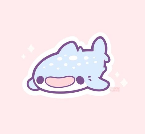 Shark Drawing Easy, Kawaii Fish, Shark Illustration, Whale Drawing, Shark Drawing, Shark Art, Cute Whales, Cute Shark, Cute Fish