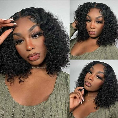 Short curly weave