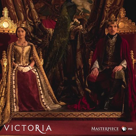 MASTERPIECE PBS (@masterpiecepbs) on Instagram: “Tune-in alert: Queen Victoria hosts a ball in hopes of uplifting the country on an all-new episode.” Victoria Masterpiece, Victoria Pbs, Victoria Jenna Coleman, Victoria Tv Show, Victoria 2016, Victoria Itv, The Young Victoria, Victoria Series, Coronation Robes