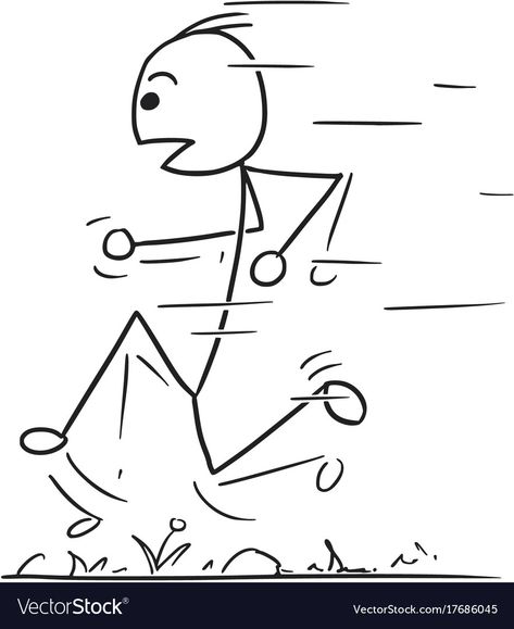 Man Running Drawing, Running Doodles, Stickman Running, Ghost Animation, Cartoon Running, Running Drawing, Running Cartoon, Fast Running, Running Fast