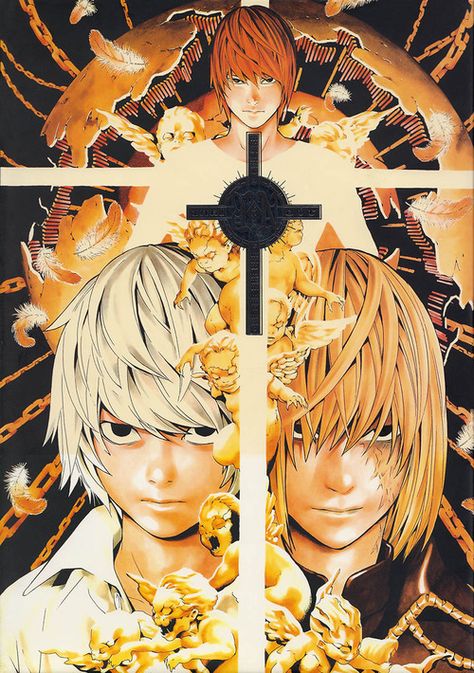 Japan Language, Takeshi Obata, Tsugumi Ohba, Perspective Drawing Lessons, Language French, Retro Posters, Notes Art, Gothic Anime, Manga Covers