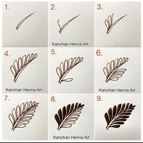 Henna Beginners Step By Step, Basic Mehndi Designs For Beginners Step By Step, Step By Step Henna Designs Easy, Mehndi Designs Practice, Beginner Henna Designs Step By Step, Henna Designs Step By Step, Step By Step Mehndi Designs, Mehndi Designs Step By Step, Mehandi Practice