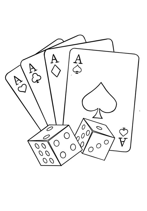 Casino Inspired Tattoo, Playing Cards Stencil, Cards And Dice Drawing, 4 Aces Tattoo Design, Card Tattoo Designs For Men, Hand Of Cards Drawing, Ace Cards Tattoos, Playing Cards Sketch, Casino Theme Tattoo