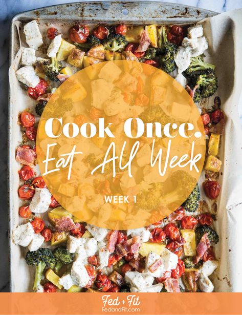 Cook Once Eat All Week, Peanut Sauce Chicken, Gluten Free Meal Prep, Meal Prep Plan, Pork Casserole, Fed And Fit, Curried Butternut Squash Soup, Gluten Free Meal Plan, Sheet Pan Dinners Chicken