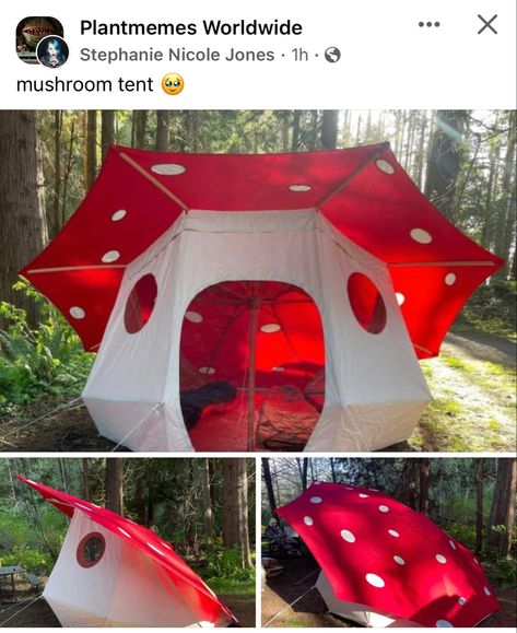 Mushroom Tent, Festival Camping Setup, Kids Camping Gear, Lake Food Ideas Summer, Food Ideas Summer, Lake Food Ideas, Cool Tents, Summer Corn Salad, Festival Camping