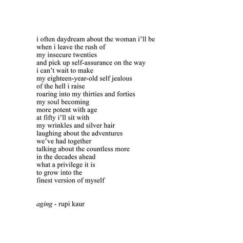 rupi kaur on Instagram: "here’s to raising hell decade after decade 😘" Rupi Kaur Poetry, Inspiring Poems, Rupi Kaur Quotes, Poem Analysis, Uplifting Quotes Positive, To Be A Woman, Birthday Poems, Poems About Life, Think Happy Thoughts