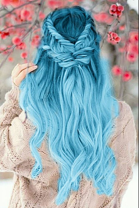 Like what you see? Follow me for more: @uhairofficial Best Color Hair, Exotic Hair Color, Fantasy Hair Color, Split Dyed Hair, Hair Color Underneath, Cute Hair Colors, Hair Color Streaks, Beautiful Braided Hair, Pretty Hair Color