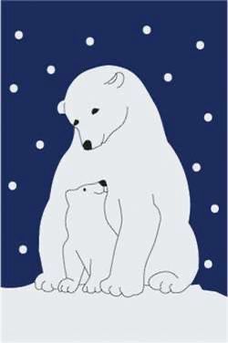 Polar Bear Outline, Winter Classroom Decorations, Polar Bear Art, Bear Coloring Pages, 강아지 그림, Painting Templates, Arctic Animals, Flag Background, A Flag