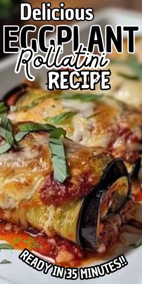 Lobster Pasta Recipe, Eggplant Rollatini Recipe, Eggplant Rolls, Eggplant Rollatini, Ricotta Filling, Cheese Spaghetti, Chicken Alfredo, Stir Fries, Marinara Sauce