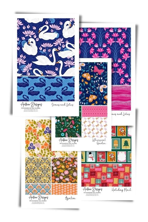 Textile Design Portfolio, Surface Design Portfolio, Print Portfolio Design, Surface Pattern Design Inspiration, 포트폴리오 레이아웃, Printed Portfolio, Pattern Design Inspiration, Portfolio Design Layout, Textile Pattern Design