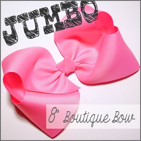 This is one JUMBO boutique hair-bow, perfect for all of you ginormous large hair-bow lovers!  This big hair-bow measures a full 8" across and even better, we can show you how to make your own!  Join us on the blog for complete DIY instructions... How To Make Big Bows For Hair, Hair Bow Boutique Display, Big Hair Bows Diy, Boutique Hair Bows Diy Tutorials, Homemade Bows For Hair, Make A Large Bow With Ribbon, Bow Size Chart, How To Tie A Hair Bow, How To Make Hair Bows Step By Step