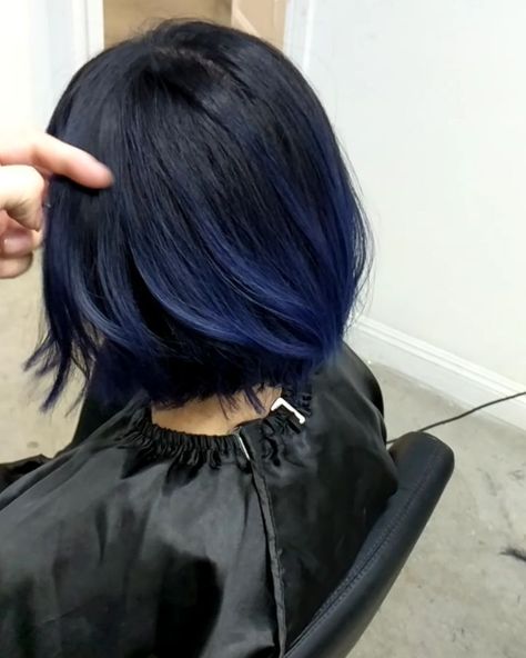 Deep Blue Hair, Boring Hair, Blue Hair, Deep Blue, Tulle Skirt, Hair, On Instagram, Blue, Color