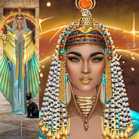 Fantasy Figures, Art Landscapes, Fantasy Art Landscapes, Covet Fashion, Sims 4, Dream Closet, Egypt, Fantasy Art, Princess Zelda