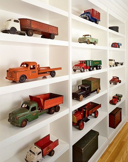 Vintage toy display