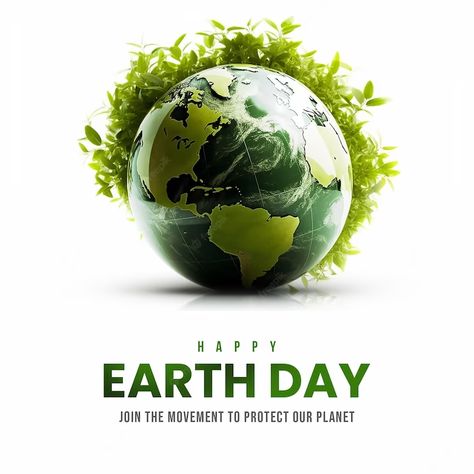 Beautiful Birthday Wishes, Happy Earth Day, Graphic Design Ads, Happy Earth, Post Design, Earth Day, Vector Photo, Media Post, Premium Photo