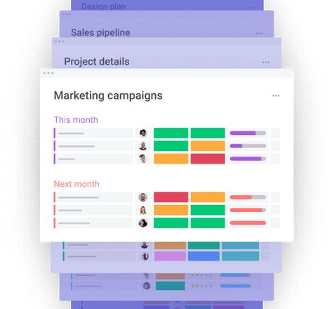 Project management templates to centralize your projects | monday.com Monday.com Template, Monday.com Project Management, Marketing Strategy Plan, Sales Crm, Collaborative Workspace, Campaign Planning, Project Management Templates, Investor Relations, Media Planner