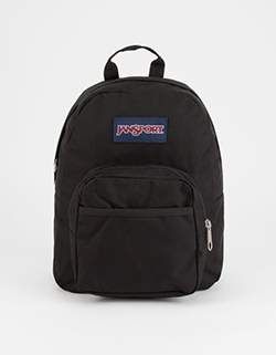 JANSPORT Half Pint Mini Backpack Black Backpack Hanger, Summer Backpacking, Comfortable Flip Flops, Everyday Backpack, Half Pint, Utility Pockets, Backpack Brands, Cute Backpacks, Carpenter Pants