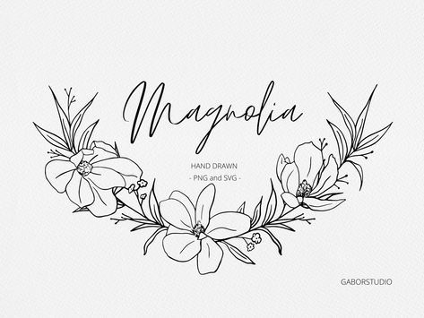 Botanical Monogram, Date Tattoos, Single Needle Tattoo, Wreath Clipart, Wedding Logo Design, Wreath Drawing, Indie Drawings, Infinity Sign, Wedding Logo