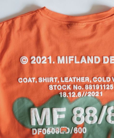 Mifland. Puff Ink Screenprint Screen Printing, Cool Outfits, Screen, Sweatshirts, Leather, Women's Top, T Shirt, Clothes Design, Clothes