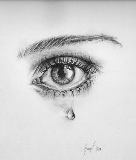 Pencil Drawings Of Girls, Blue Drawings, Realistic Pencil Drawings, Eye Drawing Tutorials, Drawing Eyes, Sketch Videos, Eye Sketch, Water Drawing, Sketches Tutorial