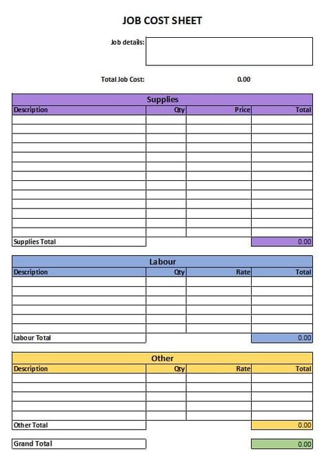 Excel Bookkeeping Template, Excel Spreadsheets Templates Free Printable, Costing Sheet Template, Free Business Printables, Business Spreadsheets, Contractor License, Small Business Printables, Business Taxes, Excel Spreadsheets Templates