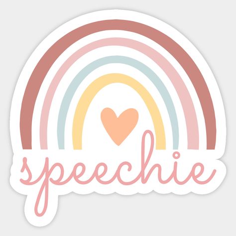 Cute design, perfect for a speech language pathologist, a speech therapy student, teacher, or speech therapist! 'Speechie' art for any speech pathologist or graduation present to a speech therapy student. Are you a proud speech language pathologist? Accentuate your style with this SPL art! Great gift for an SLP to be, special education teacher, speech pathologist friend, speech therapist mom, or speech language pathology assistant dad. -- Choose from our vast selection of stickers to match with Friend Speech, Speech Language Pathology Assistant, Speech Therapy Posters, Language Logo, Therapist Logo, Progress Over Perfection, Speech Pathologist, Back To School Art, Right To Education