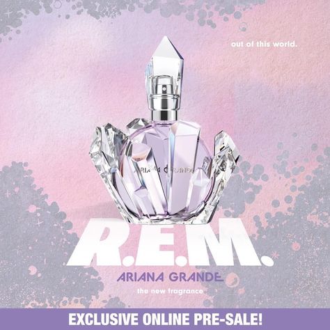 Chemist Warehouse Official on Instagram: “@arianagrande NEW fragrance, R.E.M. is now available for pre-sale exclusively online at Chemist Warehouse NOW! Pre-order yours now here!” Ariana Grande R.e.m Perfume, R.e.m Perfume, Ariana Grande 2018, Ariana Merch, Ariana Grande Poster, Ariana Perfume, Ariana Grande Fragrance, Ariana Grande News, Frankie Grande