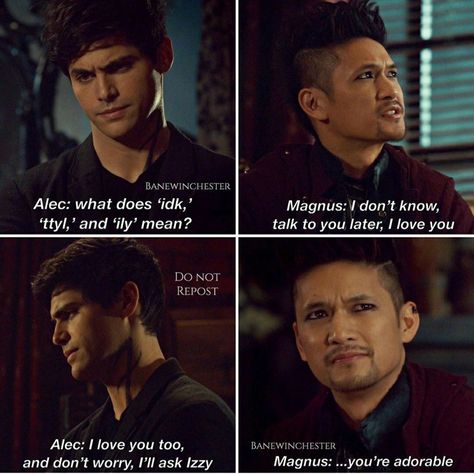 Malec Shadowhunters, Shadowhunters Series, Short Friendship Quotes, Magnus Bane, Cassandra Clare Books, Girl Shadow, Shadowhunters Malec, Jace Wayland, Matthew Daddario