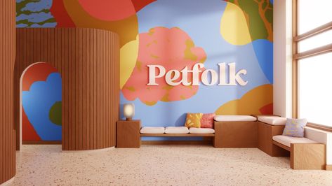 Zero Reimagines the Vet Experience for Petfolk - World Brand Design Society Pet Cafe, Virtual Care, Cat Hotel, Dog Hotel, Pet Hotel, Logo And Identity, New Identity, Vet Clinics, Modern Pet