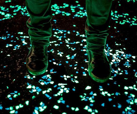 Create a surreal nighttime environment in your yard using the glow in the dark pebbles. These all-weather pebbles emit a brilliant glow that’ll transform your backyard into a magical setting, making them ideal for any landscaping project. Garden Pebbles, Glow Rock, Bird Fountain, Glow Stones, Summer Backyard, Solar Garden, Summer Diy, Landscape Projects, Aquariums