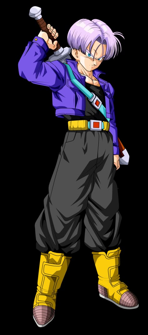 Trunks Super Saiyan, Trunks Dbz, Goku Super Saiyan Blue, Ball Character, Dragon Z, Dragon Ball Tattoo, Dbz Characters, Future Trunks, Dragon Ball Super Goku