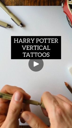 148K views · 14K reactions | Vertical Harry Potter Tattoos | JDuke.Illustrations | John Williams · Hedwig's Theme (Theme from Harry Potter) Delicate Harry Potter Tattoo, Harry Potter Line Tattoo, Harry Potter Symbols Tattoo, Harry Potter Fine Line Tattoo, Cute Harry Potter Tattoos, Harry Potter Book Tattoo, Harry Potter Phoenix Tattoo, Subtle Harry Potter Tattoo, Harry Potter Tattoos Unique