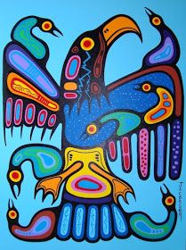 Ojibway Tattoo, Ojibway Art, Alaska Drawing, Haida Thunderbird, Indigenous Tattoo, Arte Haida, Norval Morrisseau, Mark Antony, Native Artwork