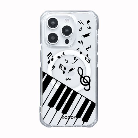 🎵🖤Listen and Make your MUSIC! This Black Notes premium bumper phone case is hitting all the right notes! Stylish protection and a sleek design. 📱🎶 #BlackNotes #TechFashion #iphonecase #phonecase #phone #iphone #music #musicphonecase #piano #pianophonecase Black Notes, Iphone Music, Jelly Case, Cute Phone Cases, Pattern Illustration, Your Music, Clear Cases, Screen Protectors, Piano