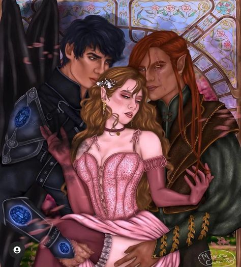 Elain And Lucien Acosf, Elain Lucien Azriel, Elain And Azriel Acosf, Elain And Azriel Fanfic, Elain Lucien, Azriel Elain, Sara J Maas, Feyre And Rhysand, Book Fanart