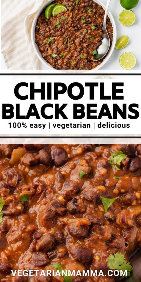 Seasoned Black Beans are a high-protein dish, perfect for making vegetarian tacos, burrito bowls, or eating with a spoon! Black Beans And Tomato Recipe, Black Beans And Tomatoes, Mexican Black Bean Recipes, Black Beans For Tacos, Goya Black Beans Recipe, Black Bean Bowls, Seasoned Black Beans, Vegetarian Casserole Recipes, Black Beans Recipe