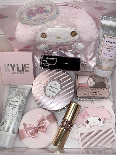 follow me for more 🎀 Mermaid Skin, Skin Gel, Pretty Pink Princess, Dior Addict, Pink Girly Things, Pink Makeup, Makeup Items, Pink Princess, Gorgeous Makeup