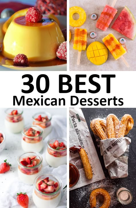 Mexican Dessert Recipes Easy, Mexican Dessert Table, Hispanic Desserts, Traditional Mexican Desserts, Mexican Cake, Mexican Desserts, Mexican Buffet, Mexican Treats, Authentic Mexican Recipes