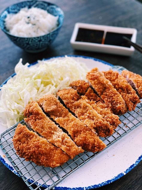 Tonkatsu - Japanese Fried Pork Chops (CRISPY) - Tiffy Cooks Tonkatsu Pork Chop, Panko Pork Chops, Pork Tonkatsu, Tiffy Cooks, Tonkatsu Sauce, Fried Pork Chops, Easy Asian Recipes, Pork Cutlets, Crispy Pork