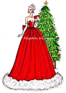 Festive Couture 2012 by Hayden Williams | por Fashion_Luva Hayden Williams Illustrations, Hayden Williams Fashion, Hayden Williams, Fashion Art Prints, Christmas Illustrations, Fashion Drawings, Fashion Sketch, Fashion Art Illustration, Fashion Illustrator