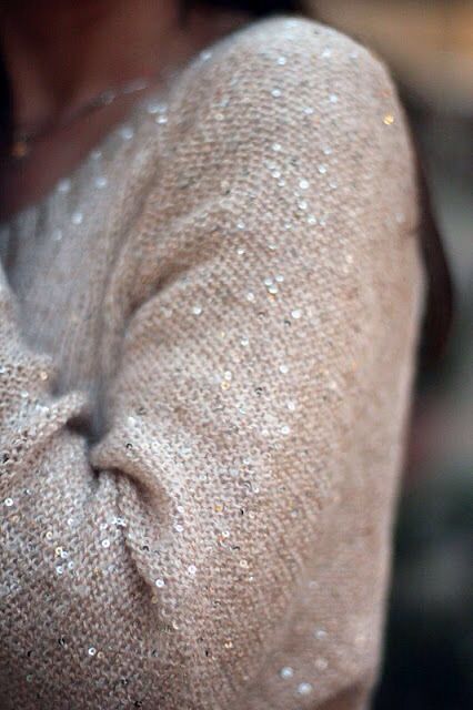 Sparkly Sweater, Sparkle Sweater, Looks Chic, Mode Inspiration, All That Glitters, Style Me Pretty, Winter Style, Autumn Winter Fashion, Passion For Fashion