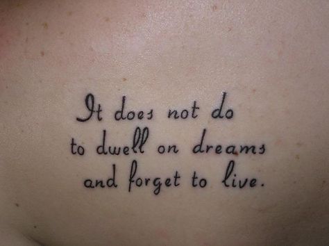 Dreams Harry Potter Quotes Tattoo, Harry Potter Book Quotes, Harry Potter Tattoo Ideas, Quotes French, Harry Ron And Hermione, Harry Tattoos, Forearm Tattoo Quotes, Hp Tattoo, Harry Potter Quote