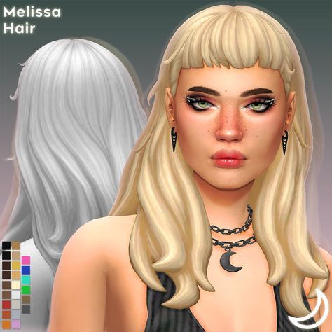 Sims 4 Micro Bangs Hair, Free Sims 4 Hair Cc, Lilith Vatore Sims 4, Micro Bangs Sims 4 Cc, Sims 4 Maxis Match Bangs Hair, Sims 4 Cc Hair Micro Bangs, Sims 4 Cc Bangs, Pelo Sims, Goth Hair