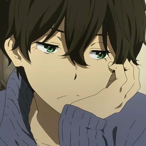 Houtarou Oreki, Literature Club, Classic Literature, Anime Character, Literature, Hair, Anime, Black