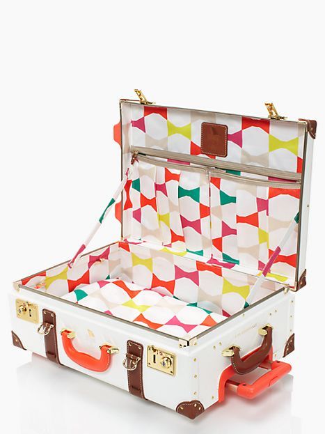 Kate Spade New York Streamline Stowaway Luggage Adventure Bags, Travel Suitcase, All I Ever Wanted, Va Va Voom, Suitcase Traveling, Suitcases, New Handbags, Arm Candy, Kate Spade New York